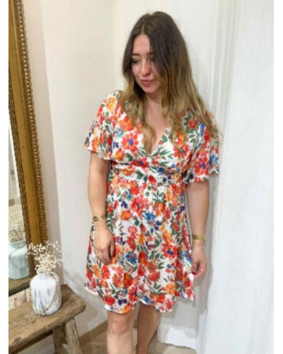 Robe fleurie couleurs