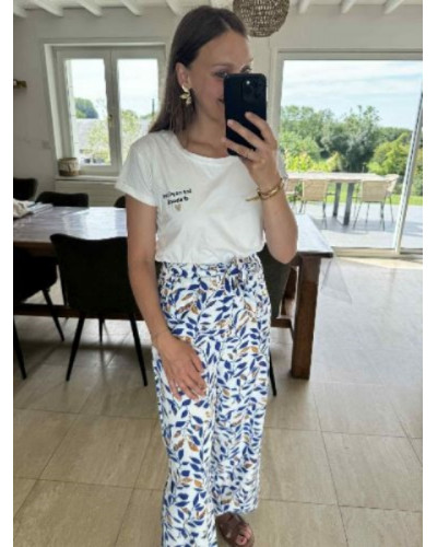 Pantalon feuillage