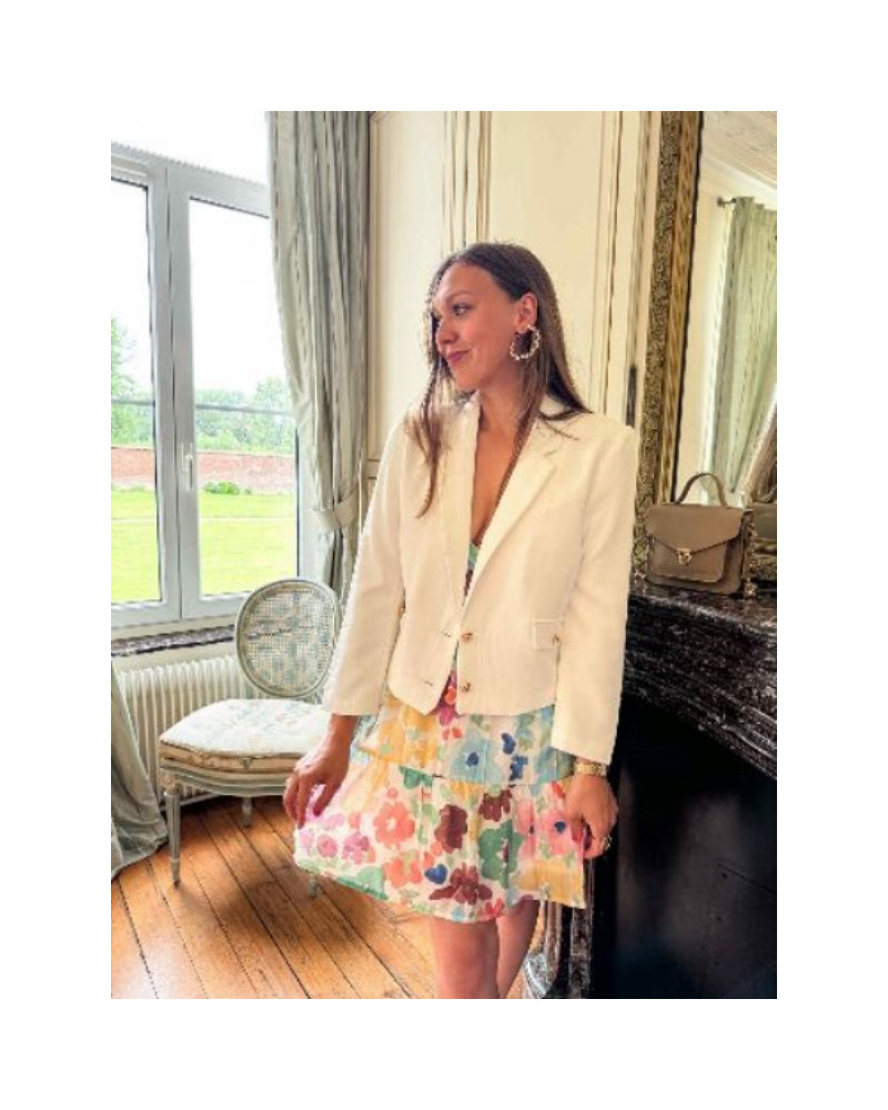 Veste blazer blanc