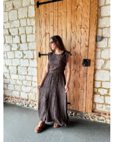 Ensemble marron chocolat