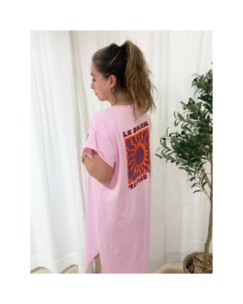 Robe SOLEIL rose