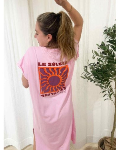 Robe SOLEIL rose