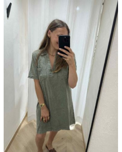 robe kaki jean