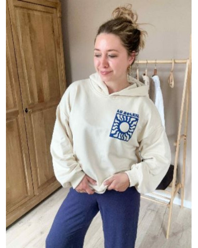 sweat soleil ecru