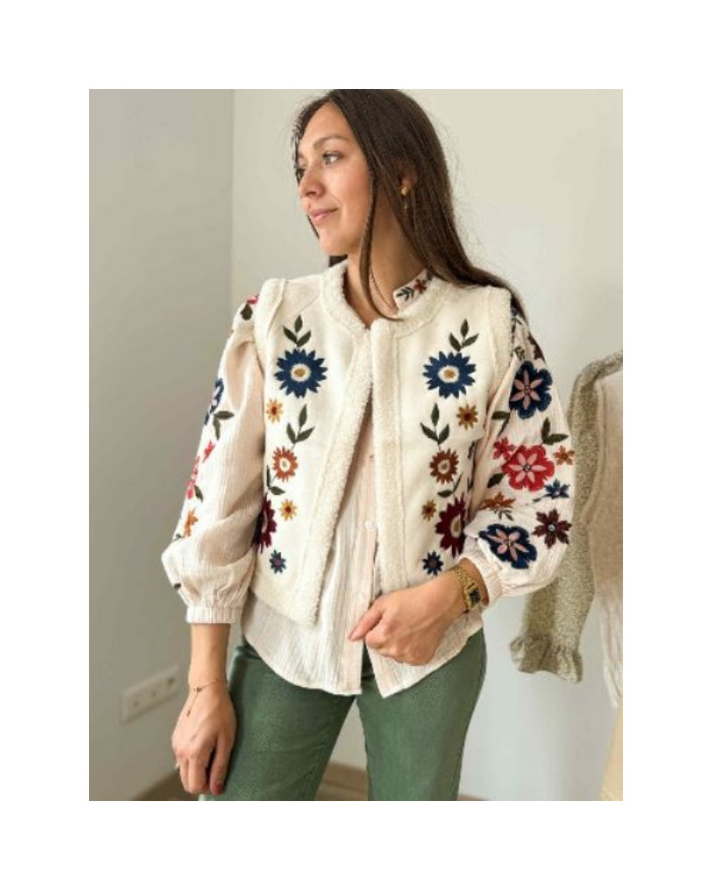 veste brodée