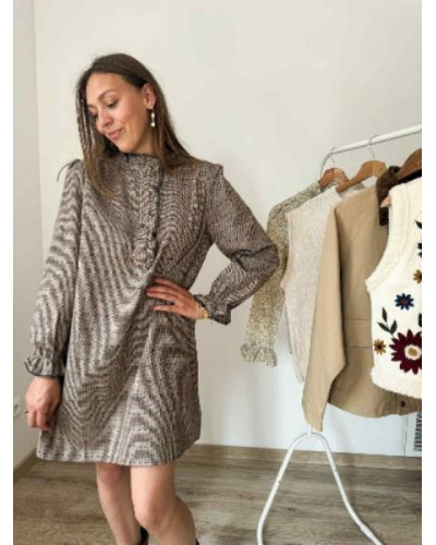 robe carreaux