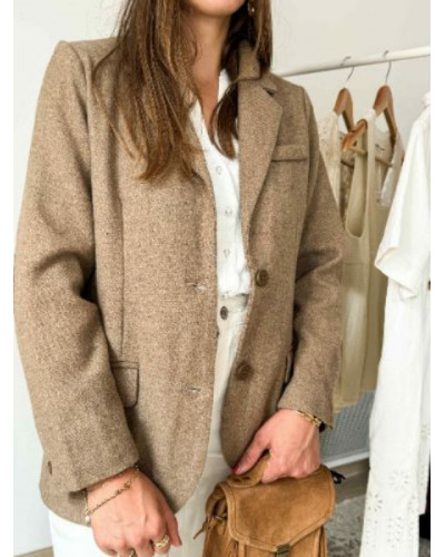 Veste tweed