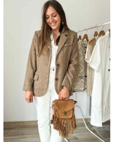 Veste tweed