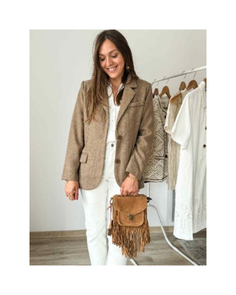 Veste tweed