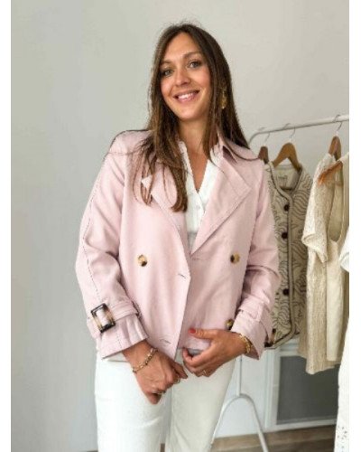 Trech court rose pâle – Élégance et confort tendance