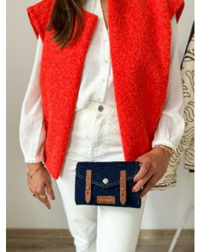 veste orange 