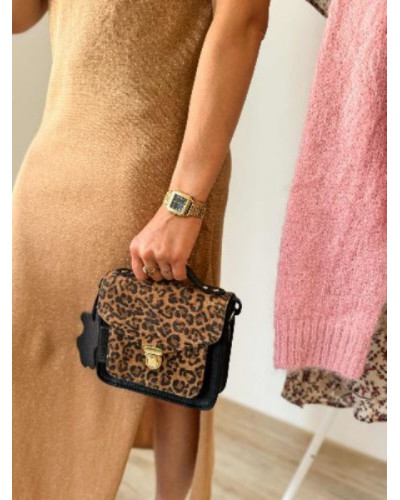 Robe fine maille argile