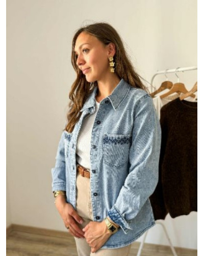 Veste en jean