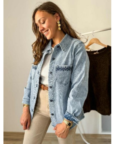Veste en jean