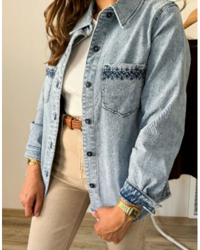 Veste en jean