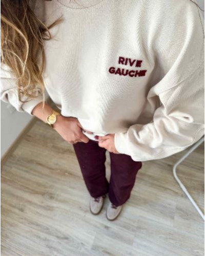 Sweat rive gauche