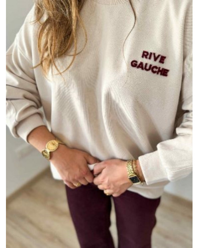 Sweat rive gauche