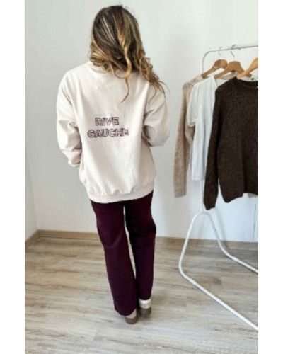 Sweat rive gauche