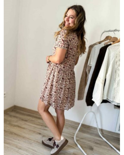 Robe fluide petites fleurs