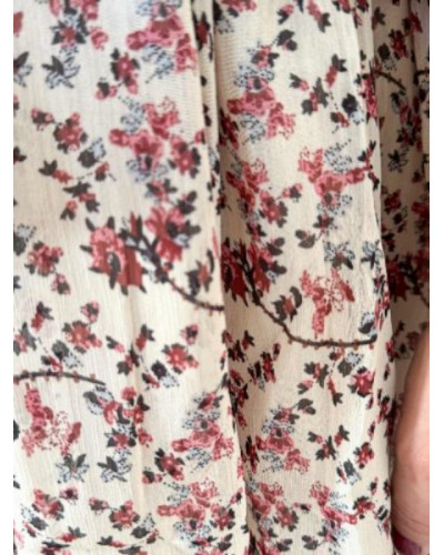 Robe fluide petites fleurs
