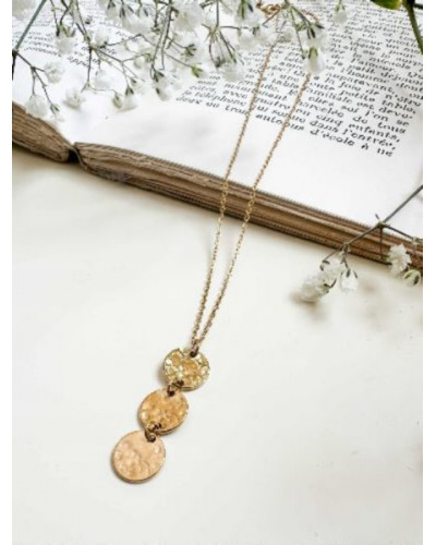 Collier à pampilles rondes