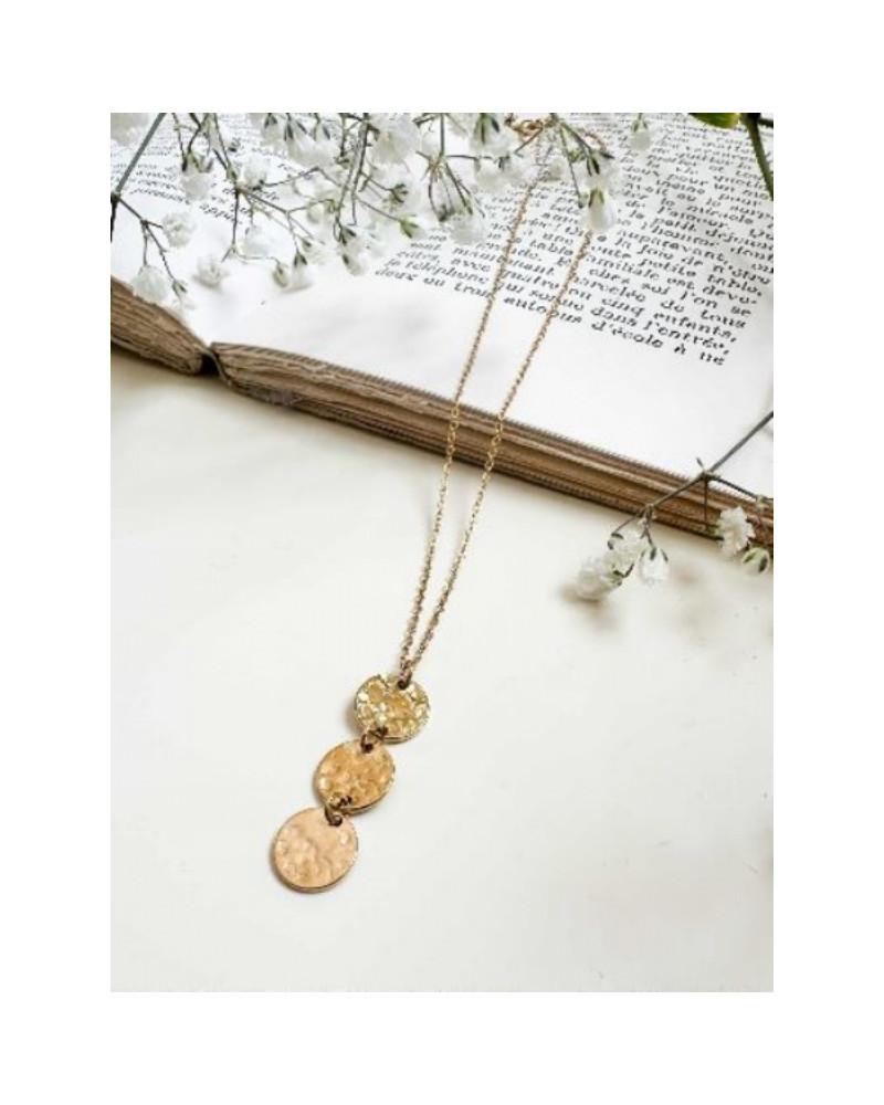 Collier à pampilles rondes