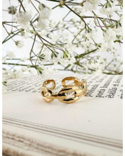 Bague chaine large