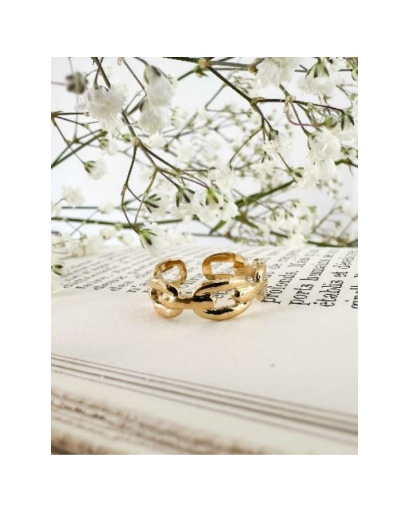 Bague chaine large