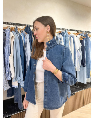 veste en jean 