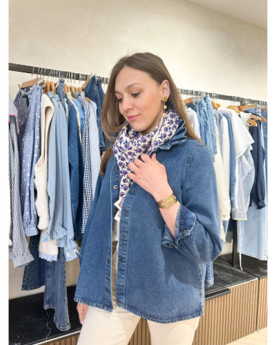 veste en jean 