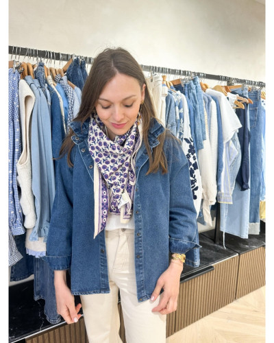 veste en jean 