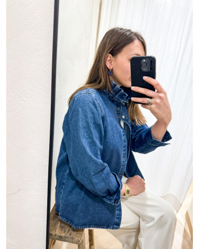 veste en jean 