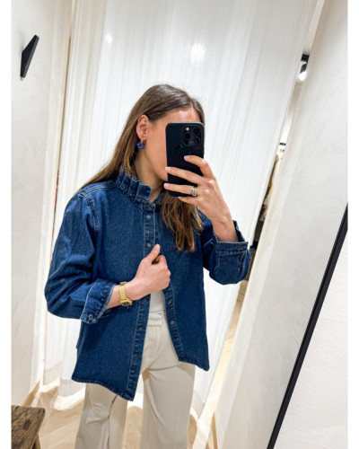 veste en jean 