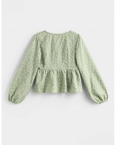 Blouse Adèle vert sauge