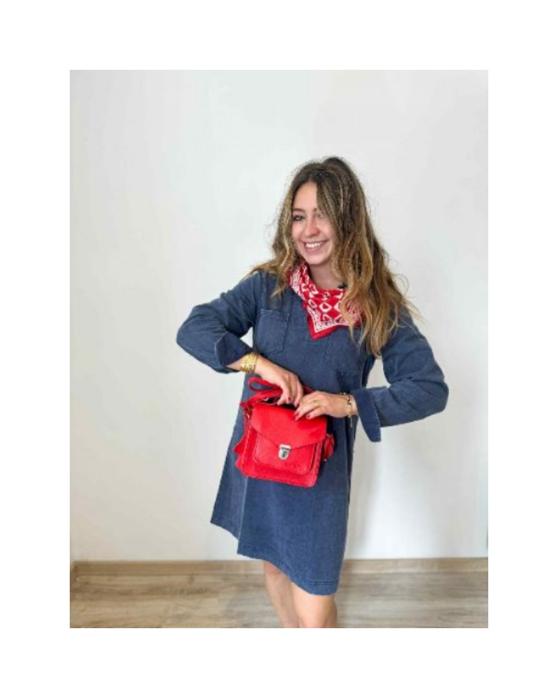 Robe jean bleu denim / -10% avec BIENVENUE10