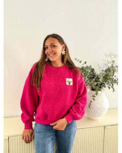 Pull sweat fushia tendance automne 2025