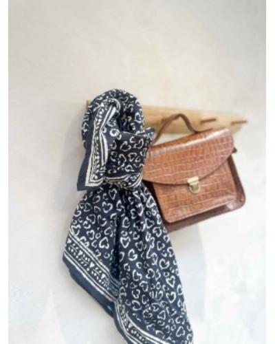 Foulard leo grey scarf 100 cm