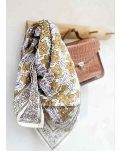 Foulard Agra Mocha 100 cm