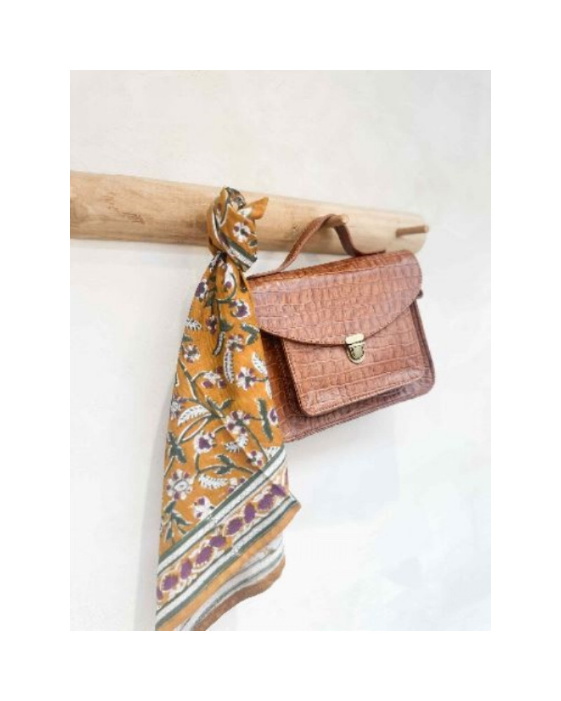Foulard Delhi Cumin 50 cm