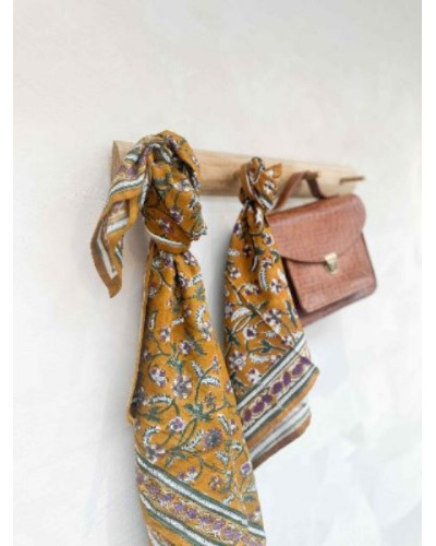 Foulard Delhi Cumin 50 cm