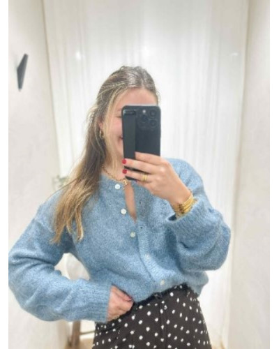 Gilet bleu 