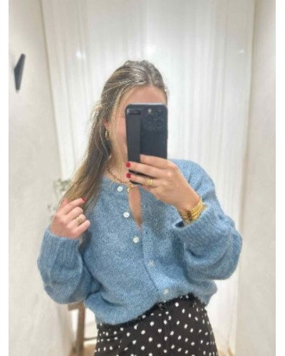 Gilet bleu 