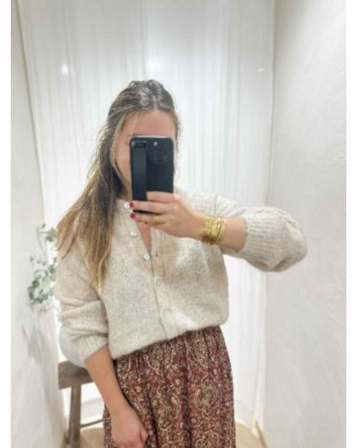 Jupe longue boheme terracotta - Un look bohème et facile à porter