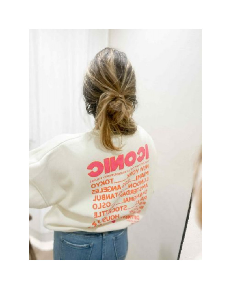 Sweat ICONIC beige tout doux ! Tendance de l'hiver 2025
