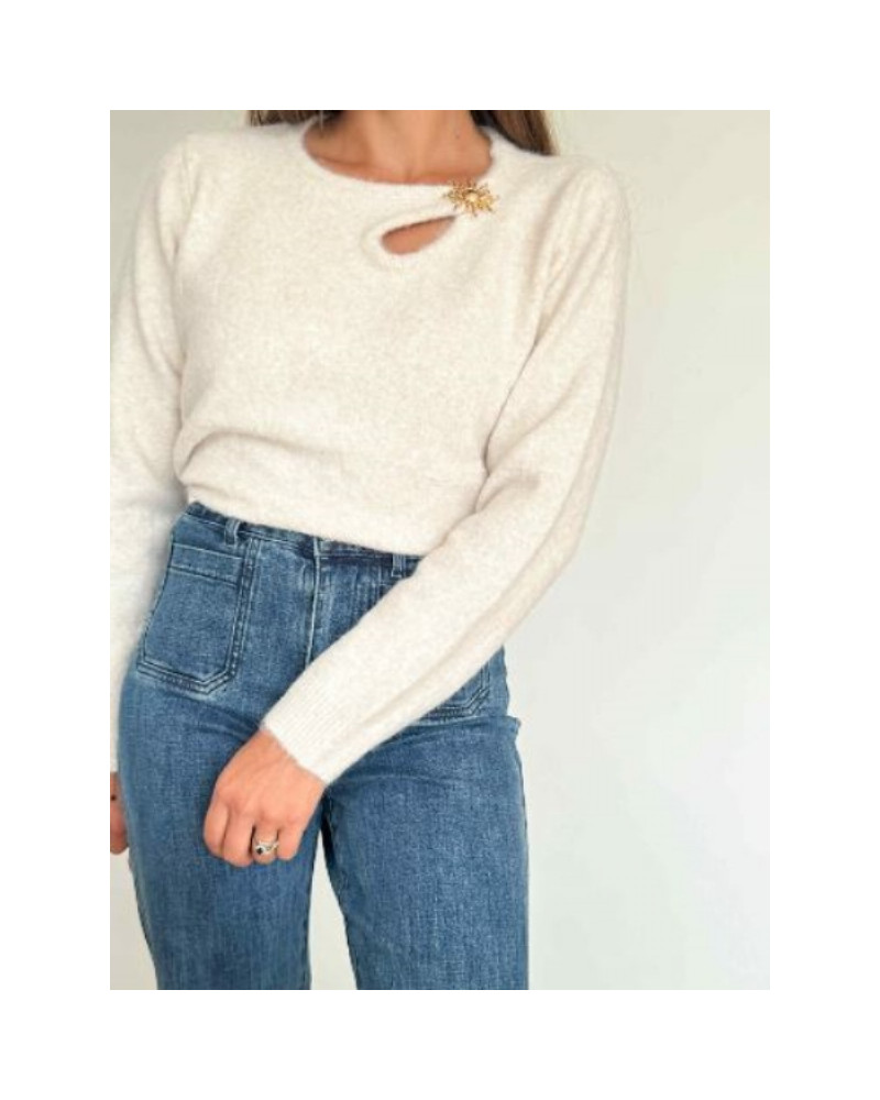 Pull soleil - Beige