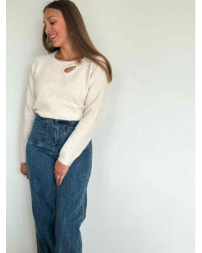 Pull soleil - Beige