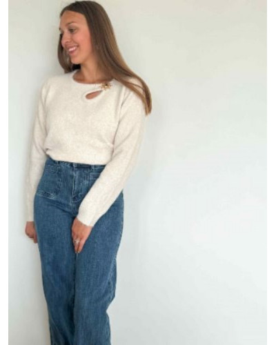 Pull soleil - Beige