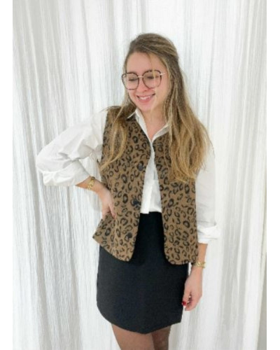 Jupe short - Noir - Le bas facile à porter pour des looks casual ou habillés!