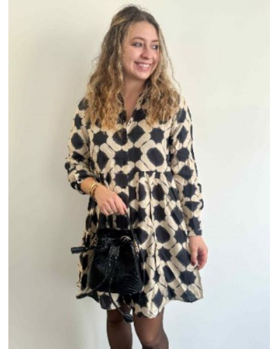 Robe chemise imprimée