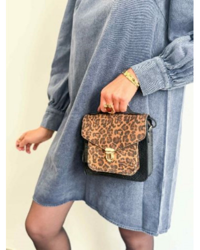 Robe en jeans marine